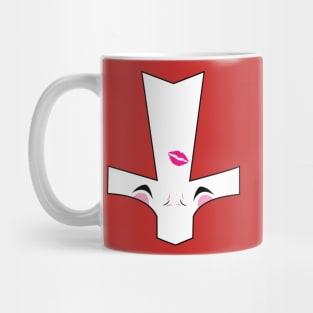 Crashing Castles Pink Warrior Mug